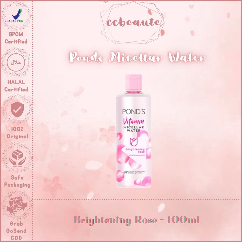 Jual Pond S Ponds Vitamin Micellar Water Makeup Remover Brightening