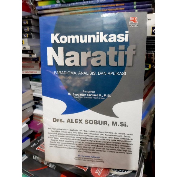 Jual Buku Komunikasi Naratif Alex Sobur Shopee Indonesia