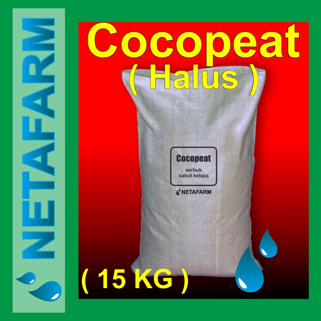 Jual Media Tanam Cocopeat Serbuk Halus Serat Sabut Kelapa Kemasan