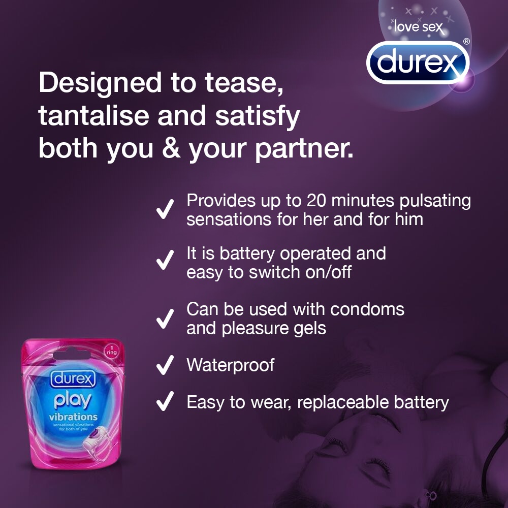 Jual AMAN PACKINGRAPI Alat Bantu Seks Pria Wanita Merk Durex Play