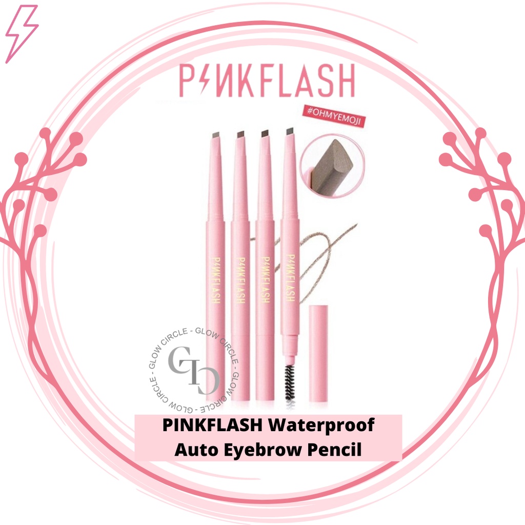 Jual Pinkflash Waterproof Auto Eyebrow Pencil Pf E Shopee Indonesia