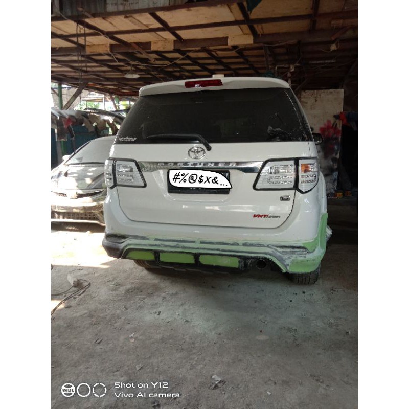 Jual BODYKIT BELAKANG FORTUNER TRD BODY KIT BODIKIT Shopee Indonesia