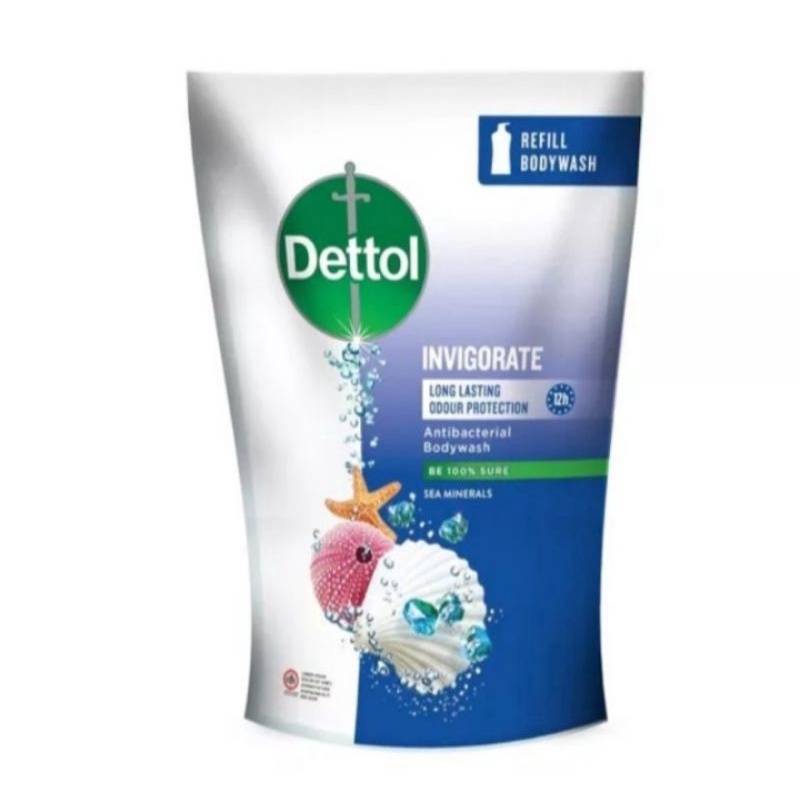 Jual Dettol Body Wash Invigorate Refill Ml Shopee Indonesia