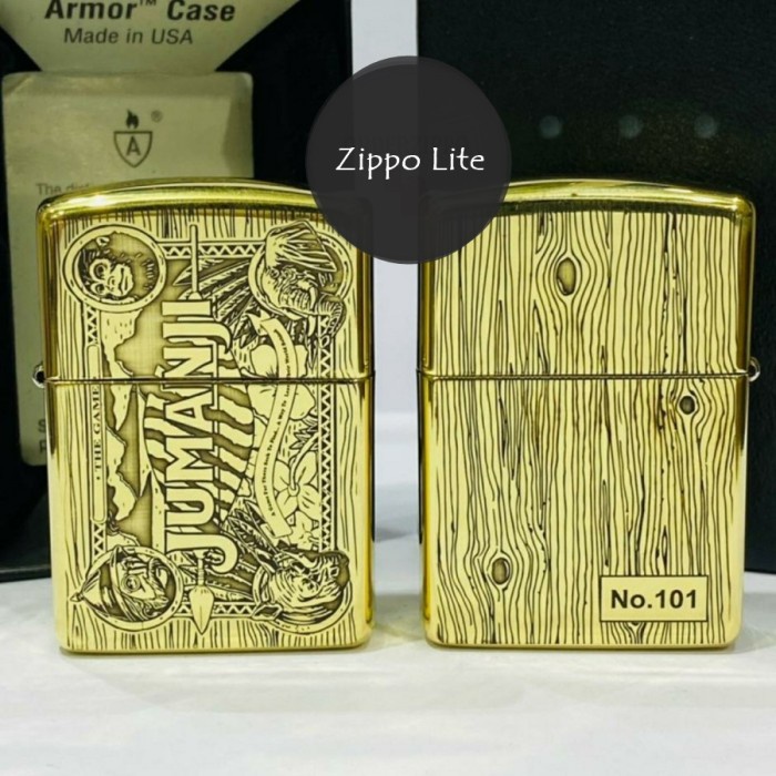 Jual Sitytras Zippo Original Armor Jumanji 2 Sisi Japan Special