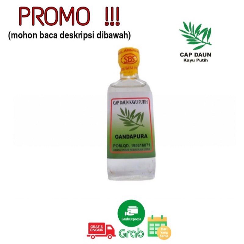 Jual Minyak Gandapura Cap Daun 60ml Shopee Indonesia