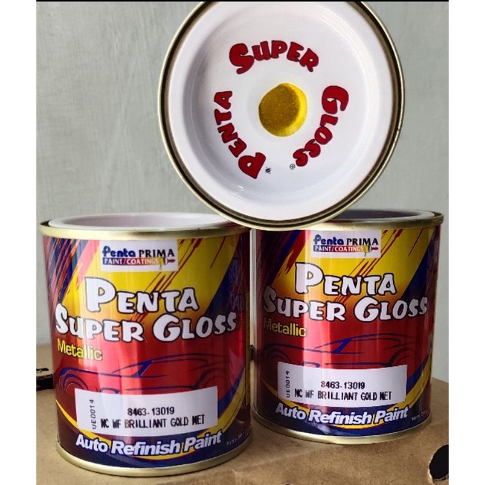 Jual Cat Penta Super Gloss Wf Brilliant Gold Met Cat Mobil Motor