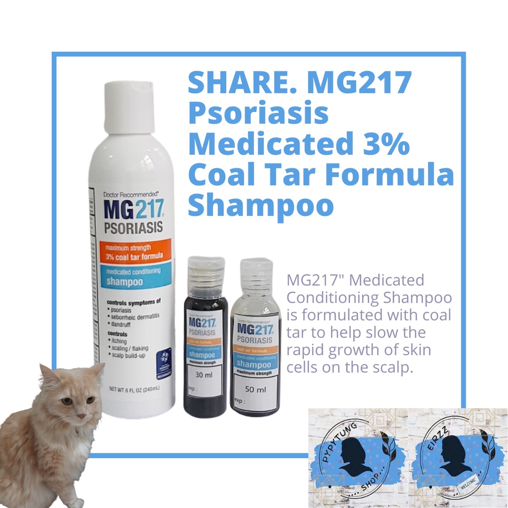 Jual Mg Psoriasis Medicated Conditioning Coal Tar Shampoo