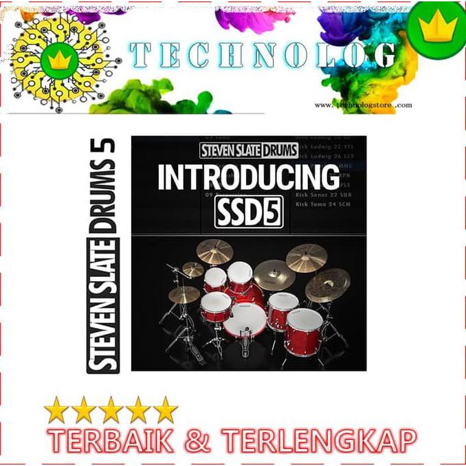 Jual Sale Ssd5 Drum Vst Steven Slate 5 Ssd 5 Pro Full Win Mac