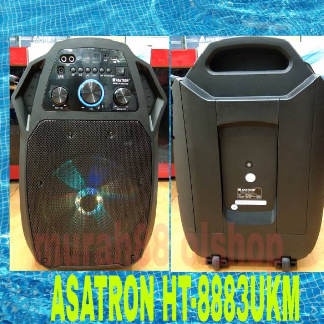 Jual SPEAKER AKTIF ASATRON HT 8883UKM BLUETOOTH Shopee Indonesia