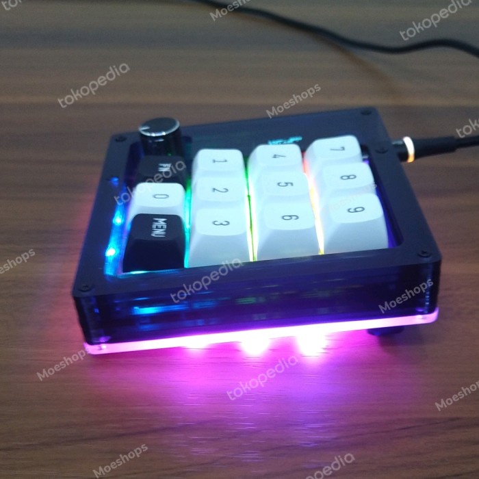 Jual Udasudiatishops MD12 Dumbpad Macropad RGB Knob QMK VIA