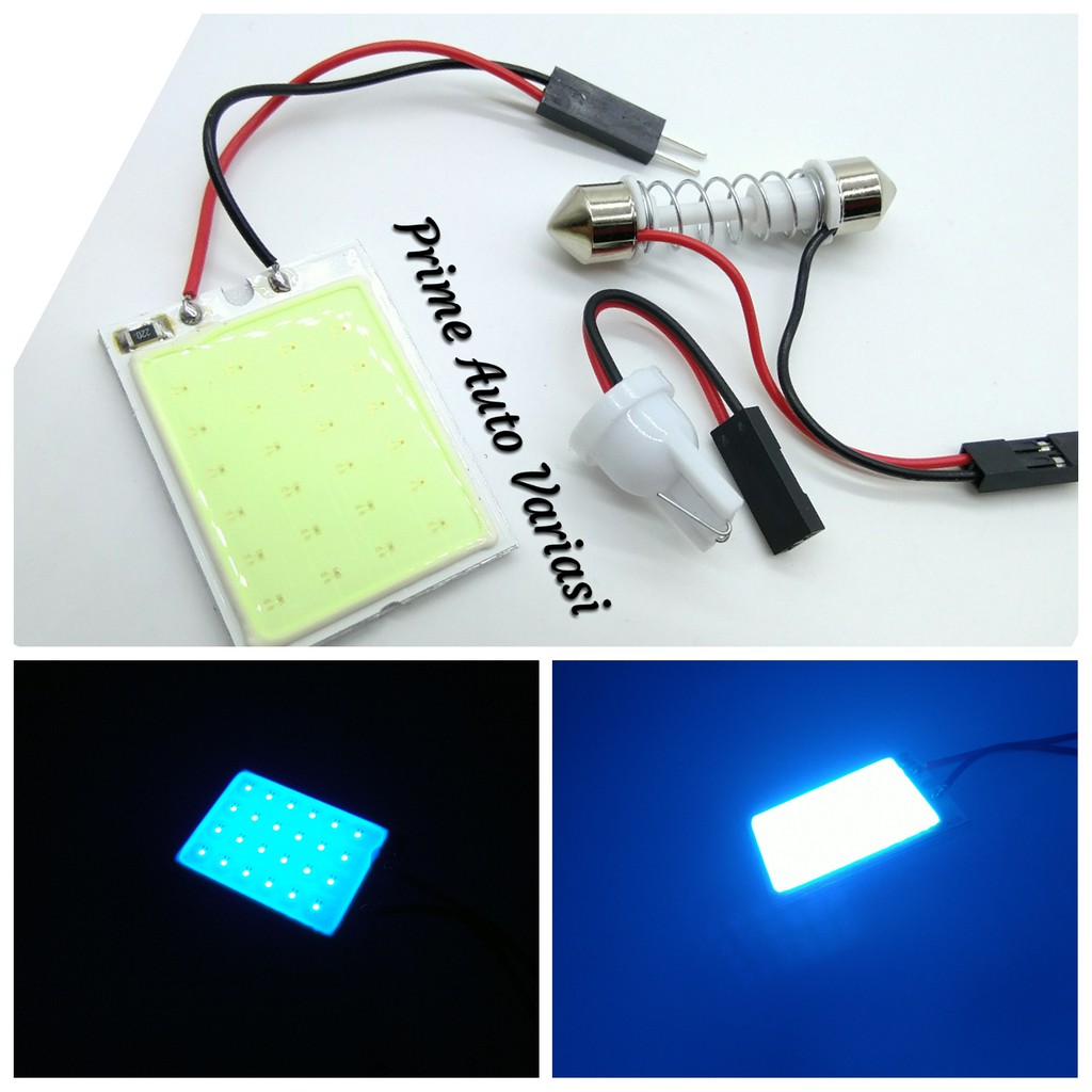 Jual Led Lampu Kabin Plafon Cob Plasma Mata Mm X Mm Ice Blue