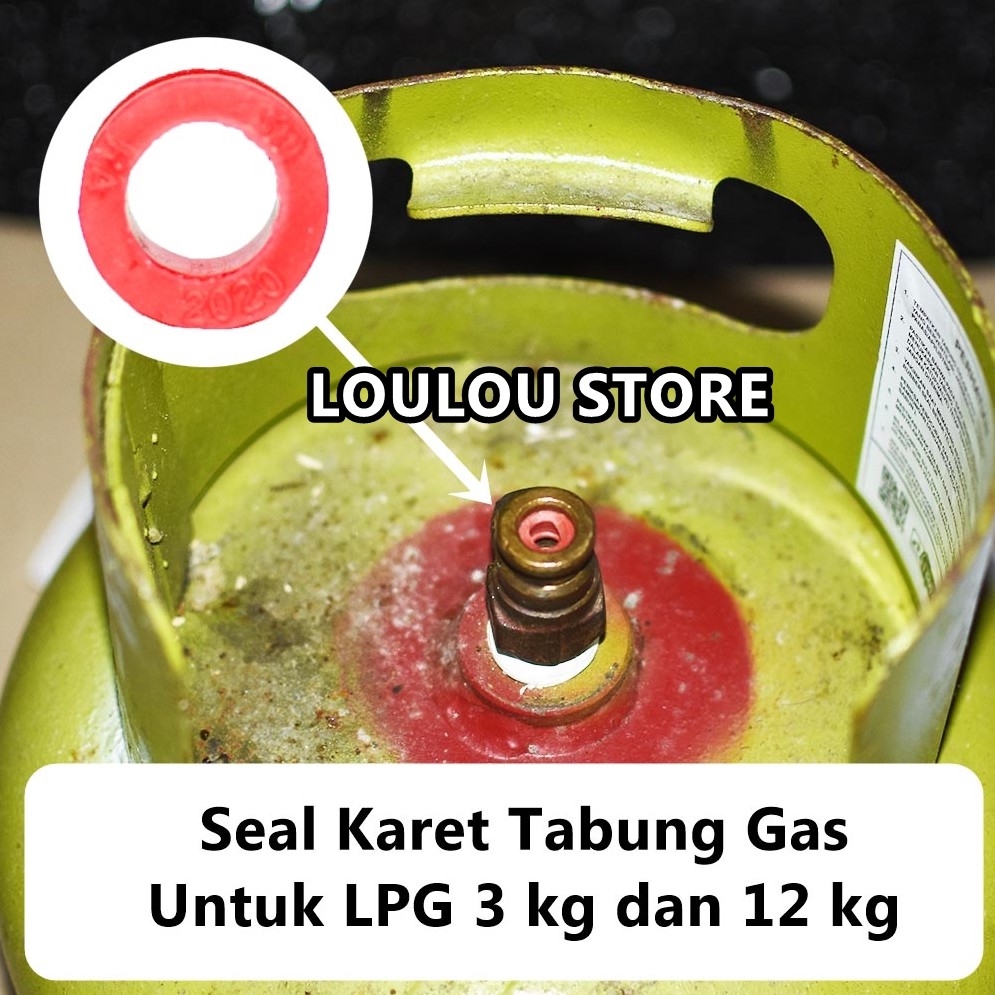 Jual Karet Seal Tabung Gas Lpg Karet Sil Gas Lpg Merah Sni Shopee