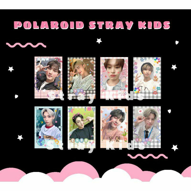 Jual Photocard Polaroid Deco NCT Dream 127 WayV EXO BTS TXT Stray