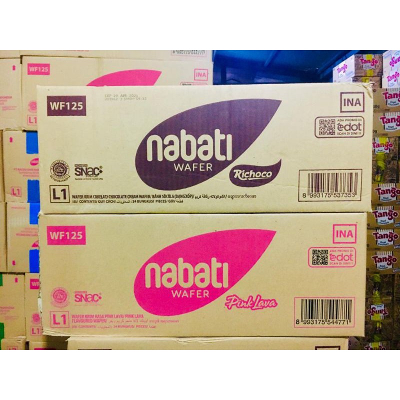 Jual Wafer Nabati 125 Gram 1 Karton Dus Isi 24 Pcs Shopee Indonesia