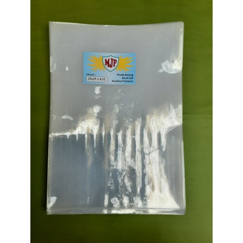 Jual Plastik Pp Bening Mjp Tebal Uk X X Shopee Indonesia