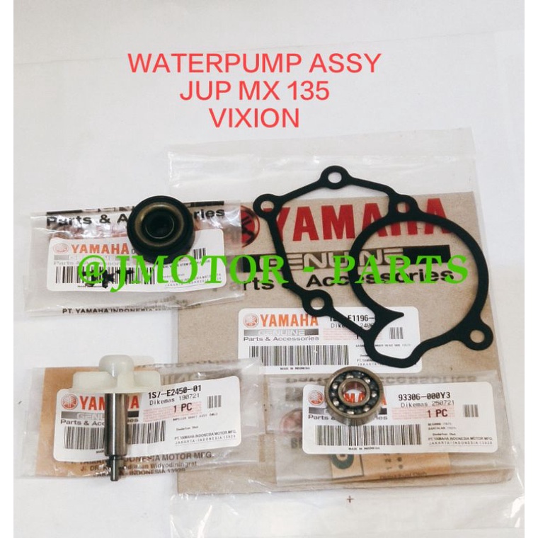 Jual SEAL SIL WATERPAM ASSY WATERPUMP SET KIPAS BEARING PAKING JUPITER