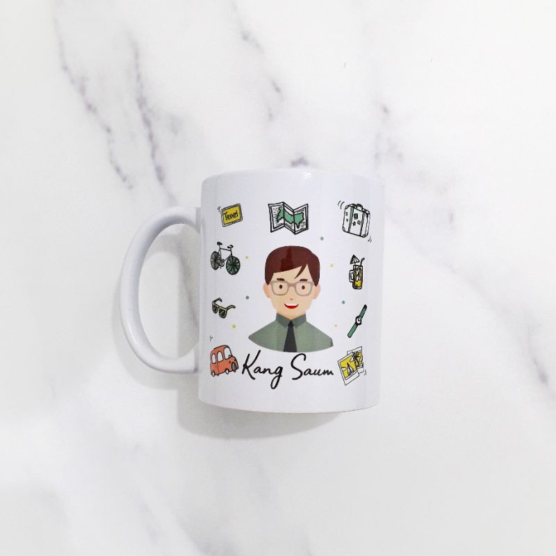 Jual Gift For Him Mug Karakter Cowok Bisa Custom Desain Shopee