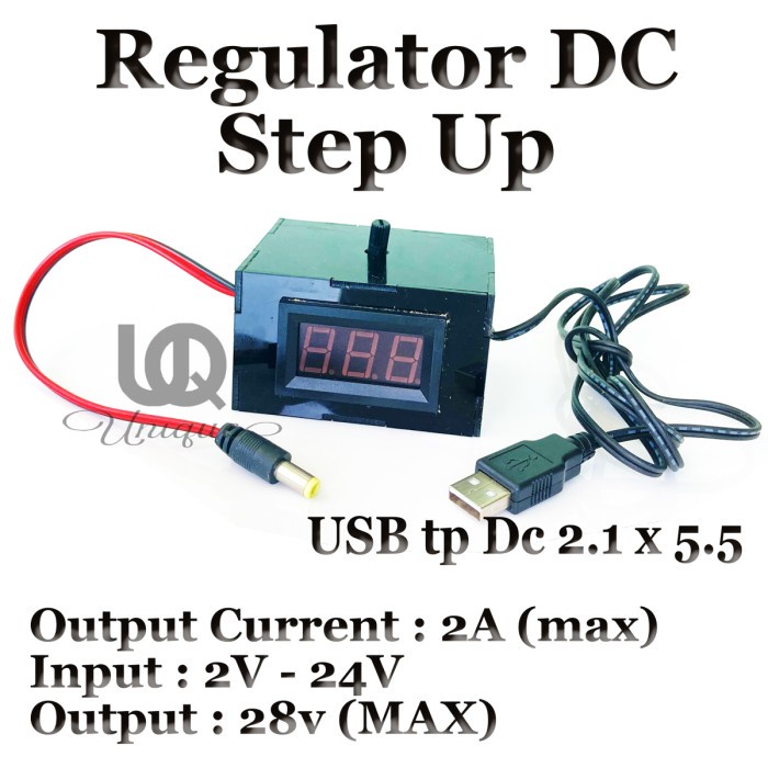 Jual Regulator Penaik Voltase DC Step UP PWM USB To DC Pengatur