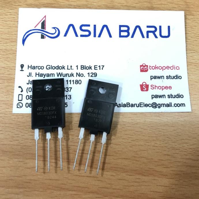 Jual TRANSISTOR MD 1803 DFX MD1803DFX MD1803 DFX Pawns88 Dijamin