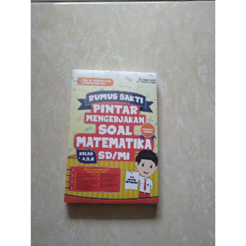 Jual Rumus Sakti Pintar Mengerjakan Soal Matematika Sd Mi Kelas