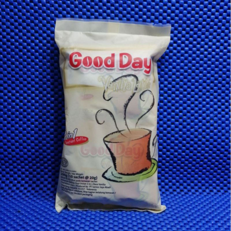 Jual Good Day Kopi Instant 3 In 1 Vanilla Latte 10x20gram Shopee