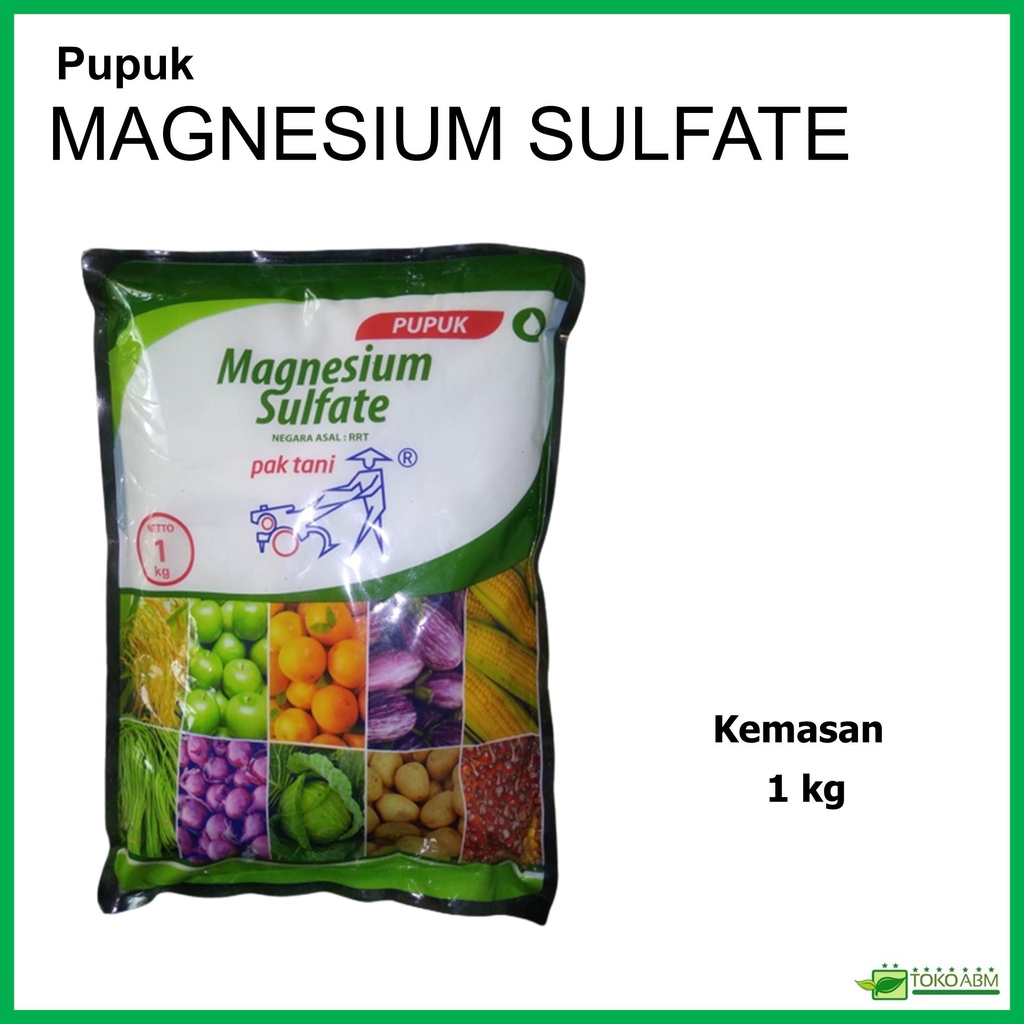 Jual Pupuk Magnesium Sulfate Pak Tani Kemasan Kg Shopee Indonesia