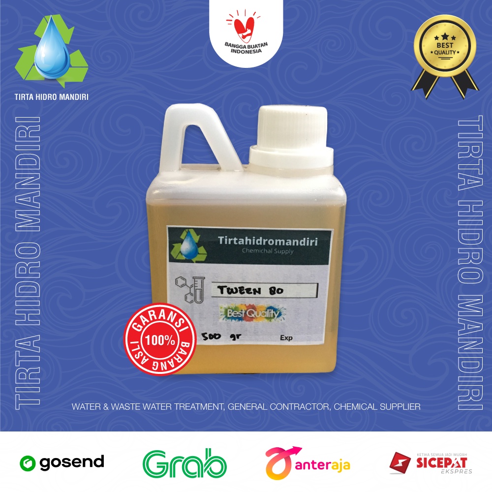 Jual POLYSORBATE 80 TWEEN 80 500 GRAM Shopee Indonesia