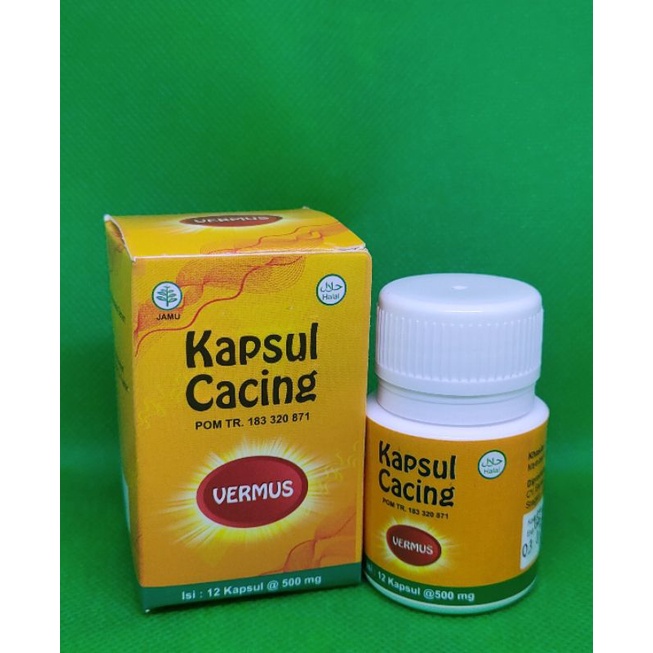 Jual Kapsul Cacing Vermus Penurun Demam Kapsul Shopee Indonesia