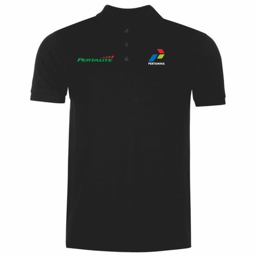 Jual KAOS POLO BAJU PRIA WANITA SHIRT KERAH DISTRO PERTALITE PERTAMINA