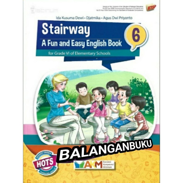 Jual Stairway Hots Akm Bahasa Inggris Sd Mi English Sd Kelas