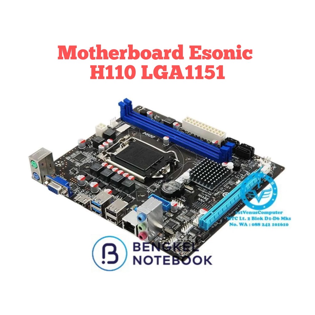 Jual Motherboard Pc H Esonic Lga Shopee Indonesia