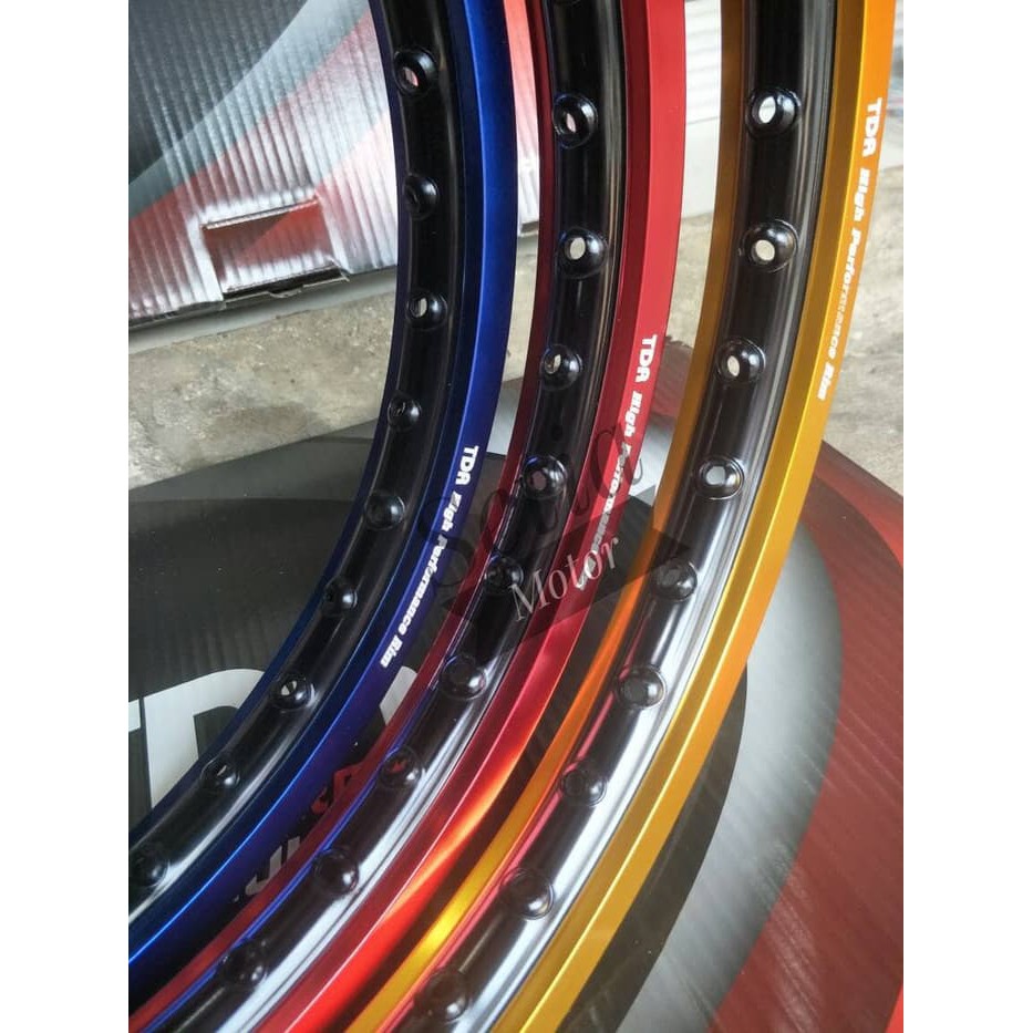 Jual Velg TDR Thailand 2 Warna Baru Ring 17 Harga Sepasang Depan