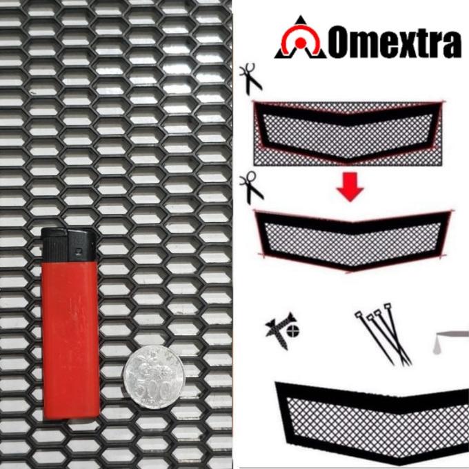 Jual Car Grill Mesh Honeycomb Small Mesh Grille Sheet Grill Jaring