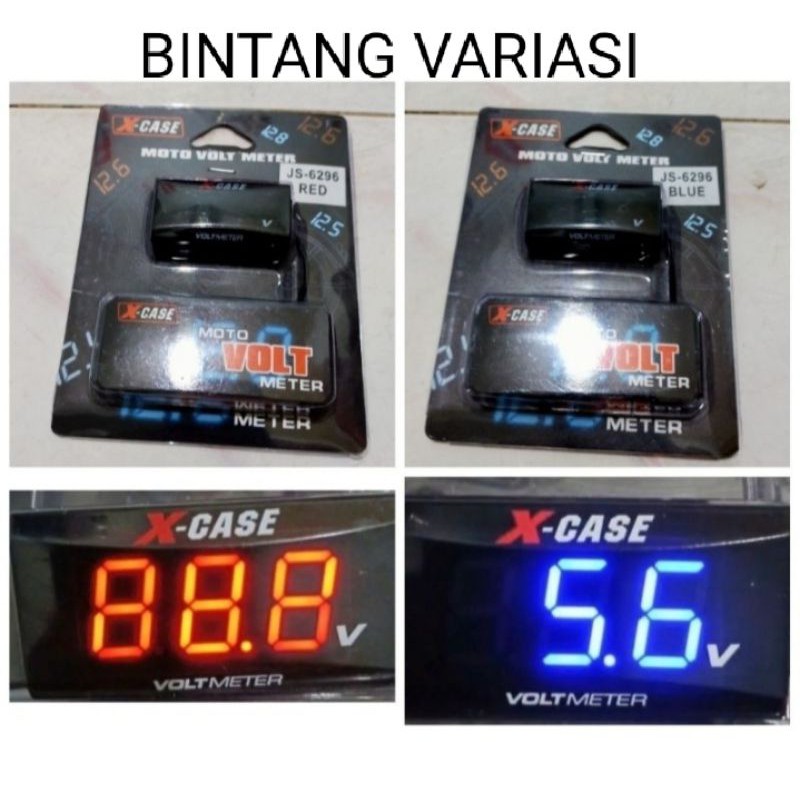 Jual Volt Meter Pengukur Aki Universal Shopee Indonesia