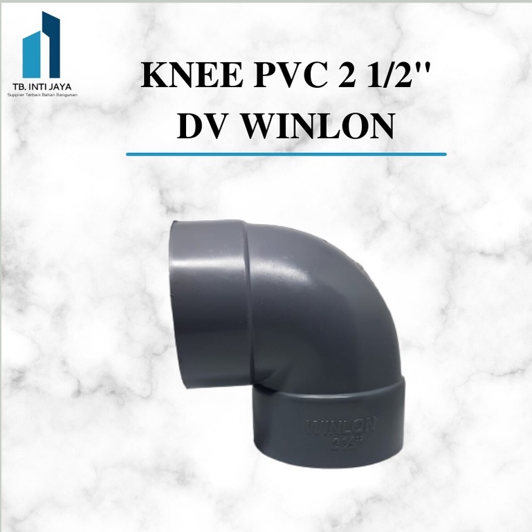 Jual Knee Pvc Inch Dv Winlon Knee Elbow Pvc Knie Knie Belokan