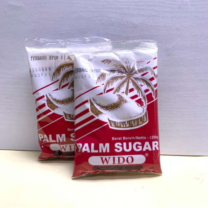 Jual WIDO PALM SUGAR GULA AREN WIDO 200 GR TERMURAH KEMASAN KECIL