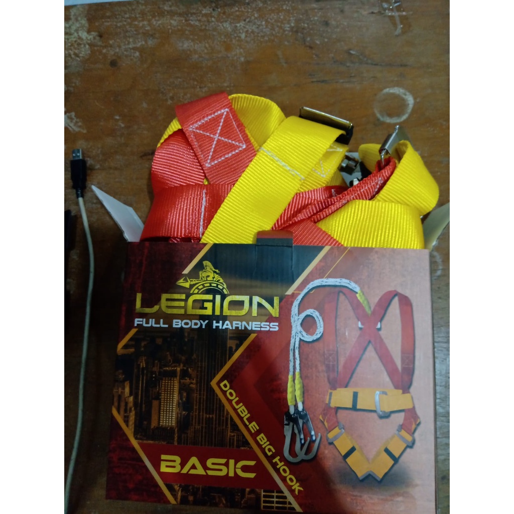 Jual Legion Full Body Harness Double Big Hook Shopee Indonesia