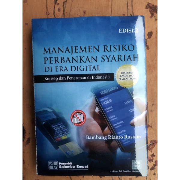 Jual BUKU MANAJEMEN RISIKO PERBANKAN SYARIAH DI ERA DIGITAL EDISI 2