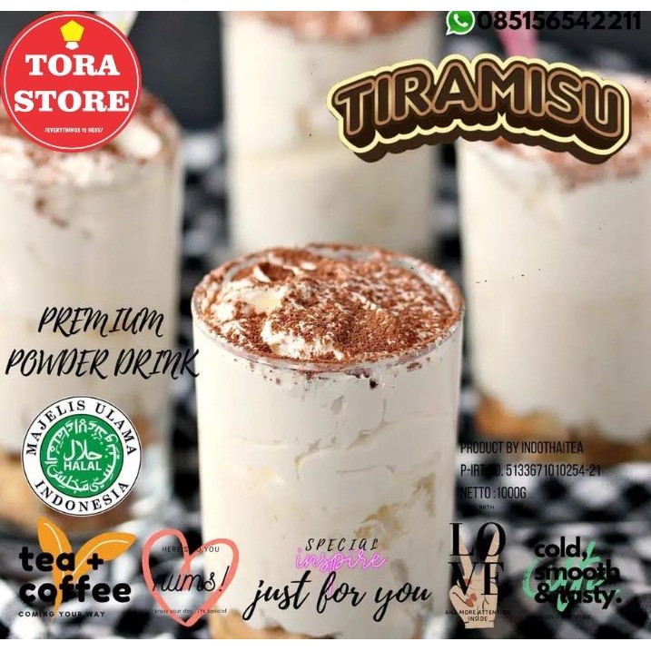 Jual Tiramisu Powder 1 Kg Powder Tiramisu 1 Kg Bubuk Tiramisu 1 Kg