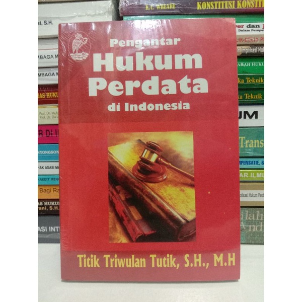 Jual Pengantar Hukum Perdata Di Indonesia Titik Triwulan Tutik Sh