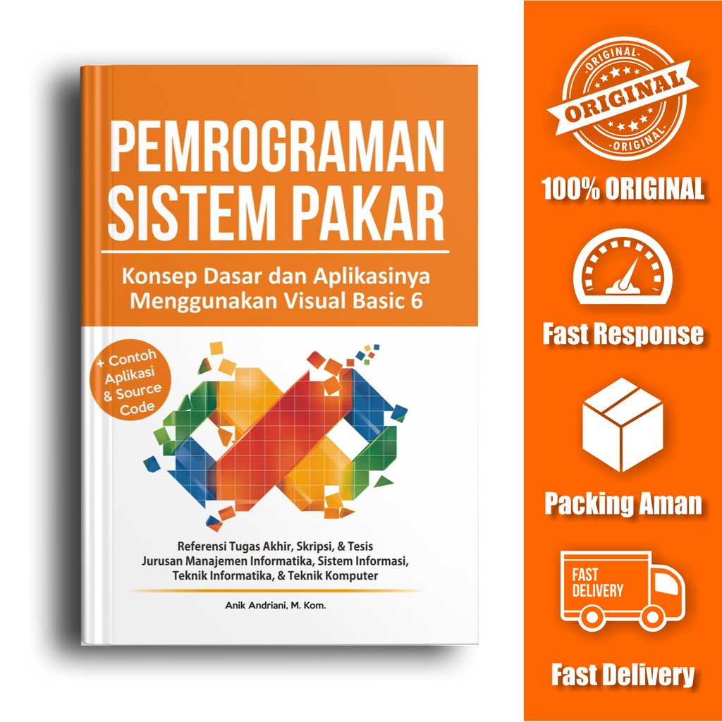 Jual Buku Pemrograman Sistem Pakar Konsep Dasar Dan Aplikasinya