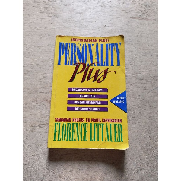 Jual Buku Ori Bekas Personality Plus Kepribadian Plus Bagaimana