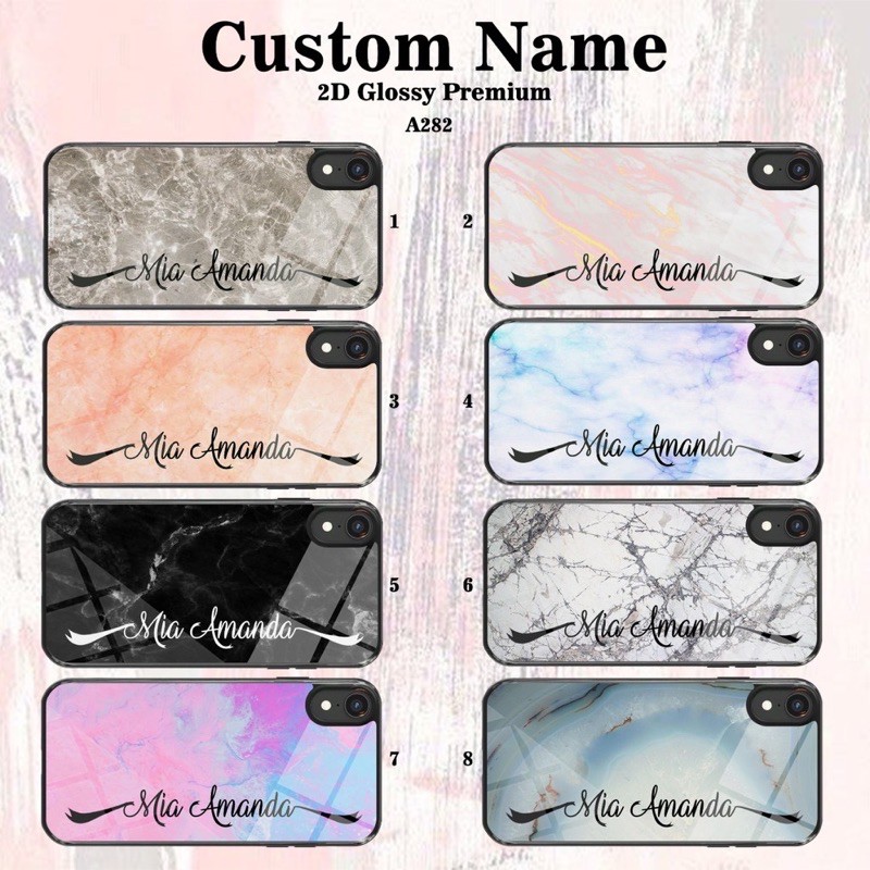 Jual CASING CASE MARBLE REQUEST NAMA Shopee Indonesia