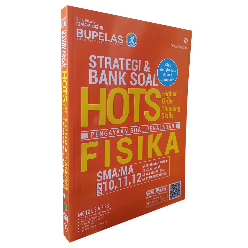 Jual BUKU SMA BUKU FISIKA STRATEGI BANK SOAL HOTS FISIKA SMA