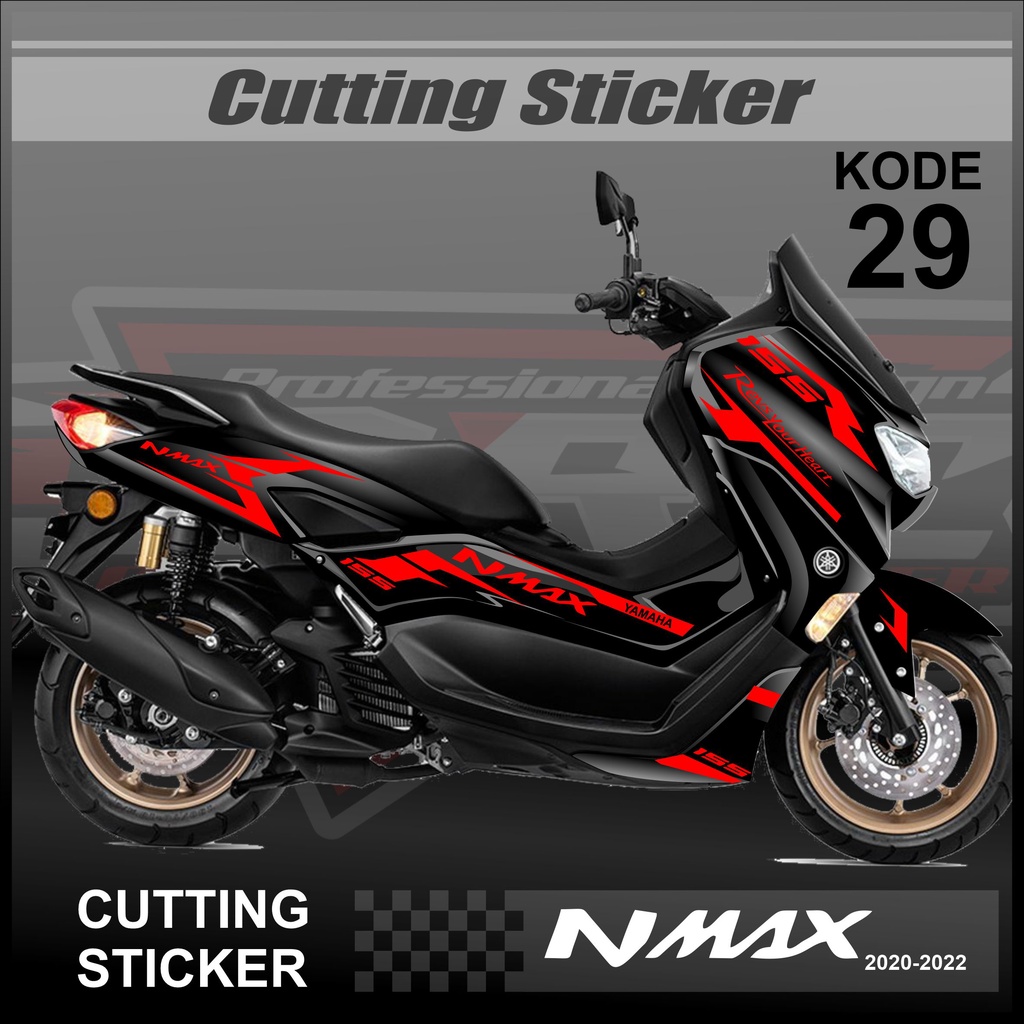 Jual Stiker Cutting Aksesoris Cutting Sticker Variasi Motor Nmax