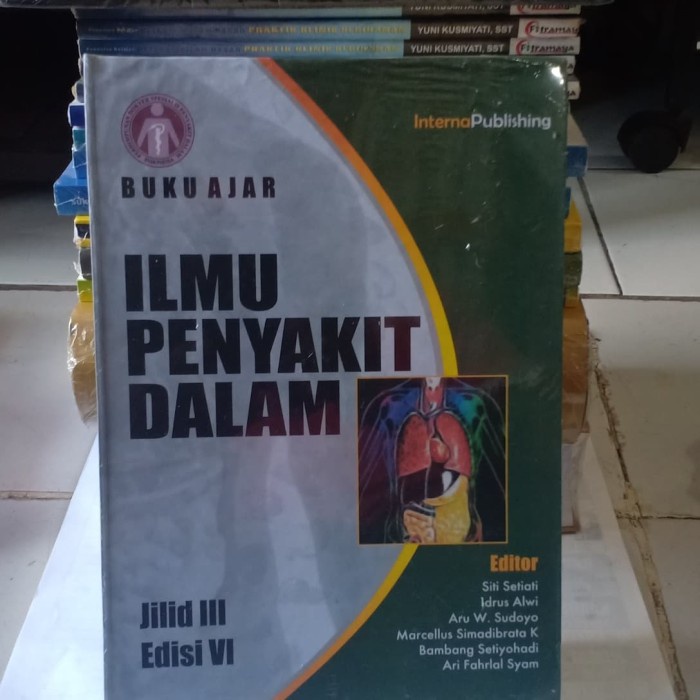 Jual Buku Ilmu Penyakit Dalam Jilid Buku Kedokteran