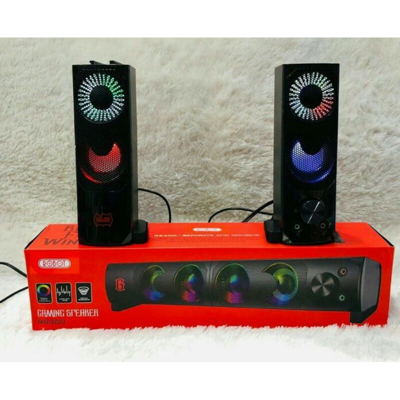 Jual Speaker Robot Rs E Sport Gaming Soundbar Shopee Indonesia