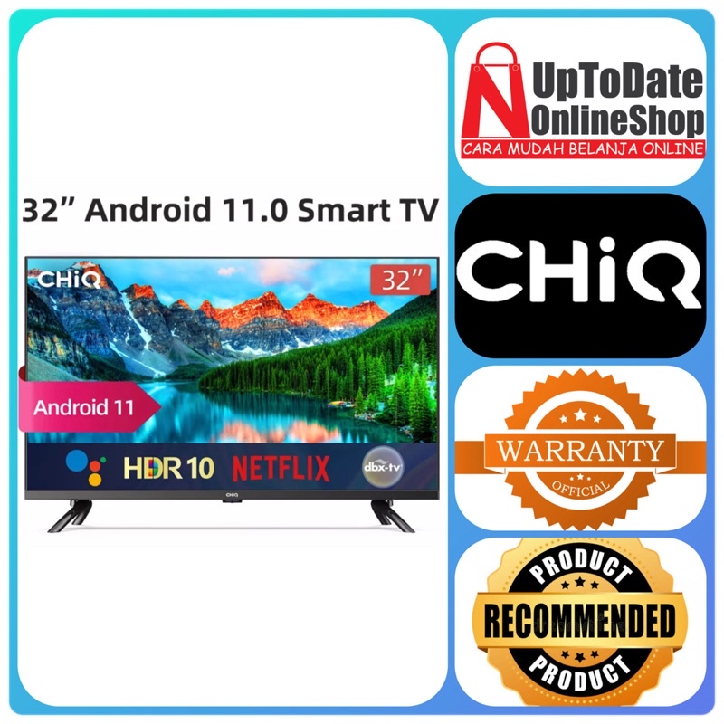 Jual Tv Led Inch Chiq L G P Android Digital Smart Tv Fhd