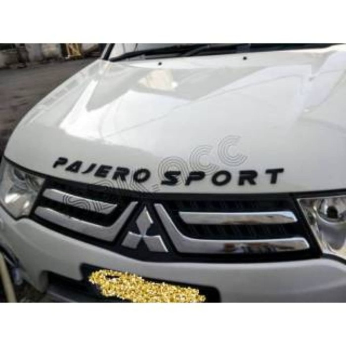 Jual Bodykit Pajero Bodykit Mitshubishi Pajero Hood Emblem Kap Mesin