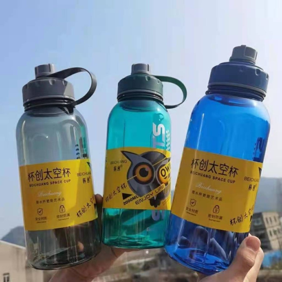 Jual Botol Air Minum Liter Bpa Free Botol Air Minum Sport Trendy Hx